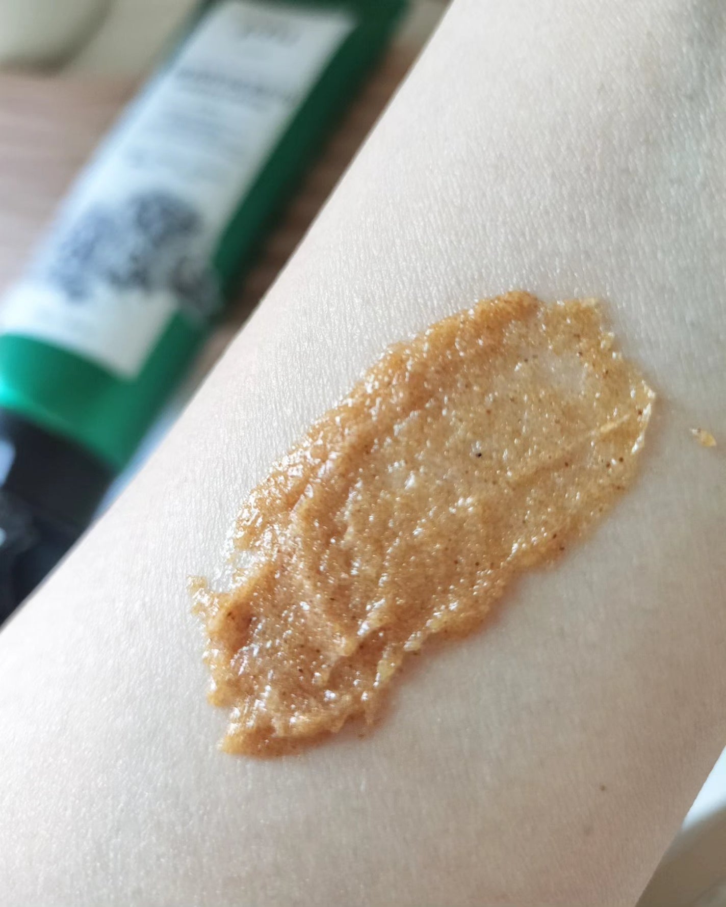 オリジナルボディスクラブ ホワイトムスク/plu/ボディスクラブを使ったクチコミ(9枚目)