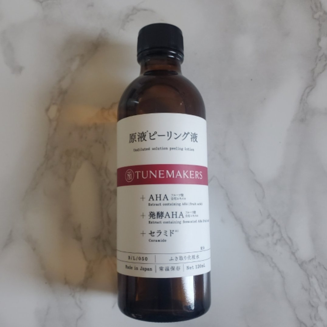 原液ピーリング液/TUNEMAKERS/拭き取り化粧水を使ったクチコミ（1枚目）