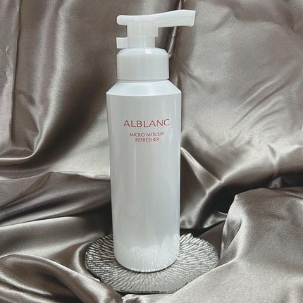 マイクロムース リフレッシャー/ALBLANC/泡洗顔を使ったクチコミ(3枚目)