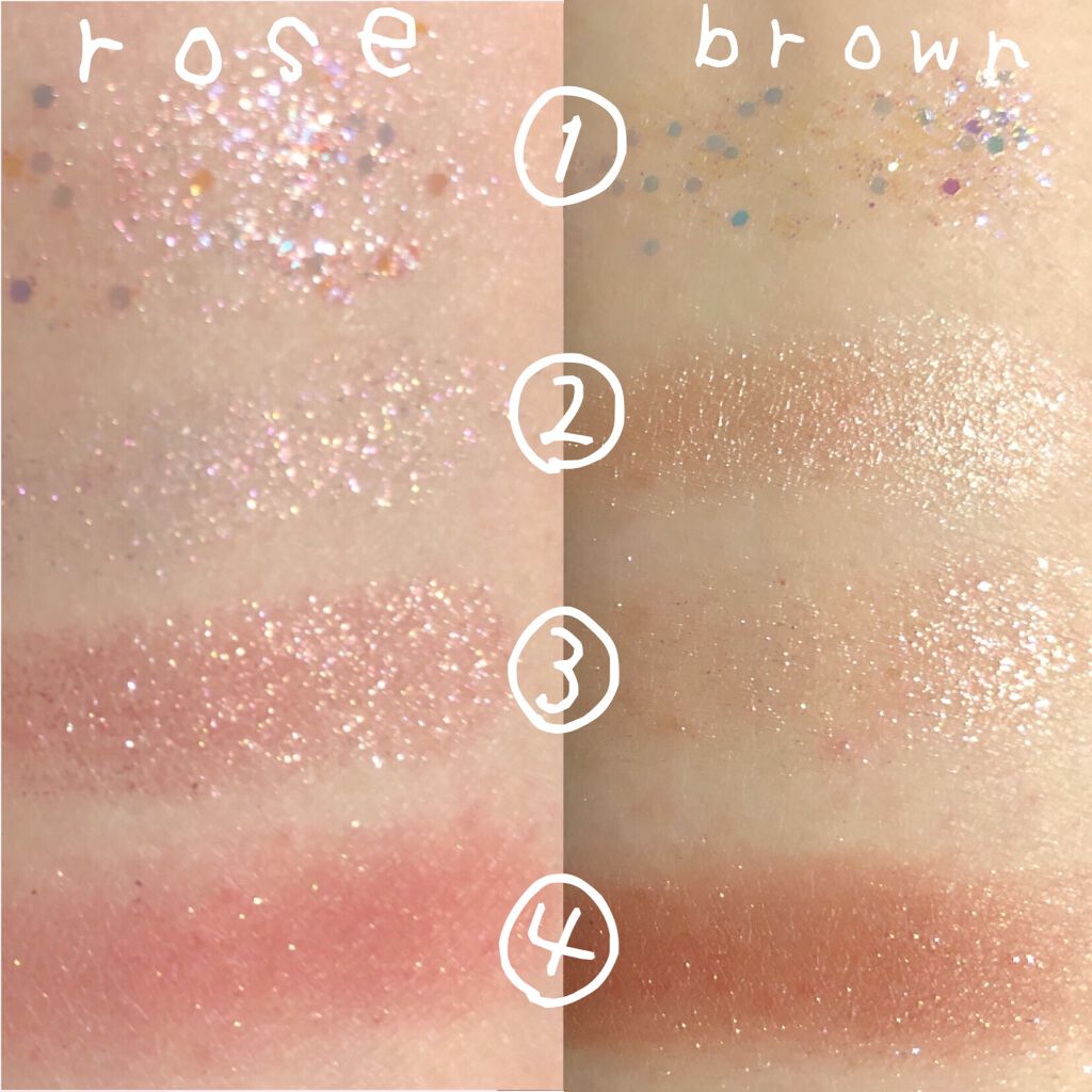 TWINKLE POP Pearl Flex Glitter Eye Palette/CLIO/アイシャドウパレットを使ったクチコミ(5枚目)