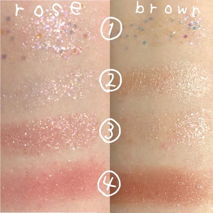 TWINKLE POP Pearl Flex Glitter Eye Palette/CLIO/アイシャドウパレットを使ったクチコミ(5枚目)