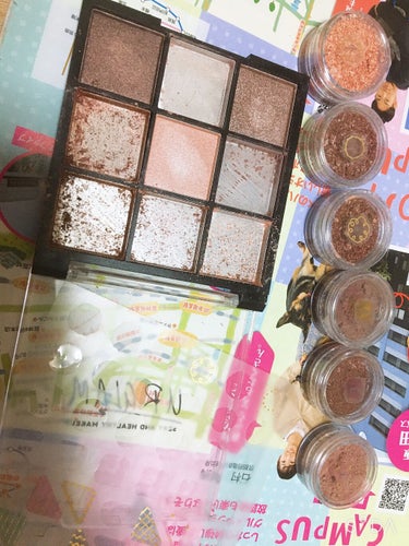 UR GLAM　BLOOMING EYE COLOR PALETTE/U R GLAM/アイシャドウパレットを使ったクチコミ（3枚目）