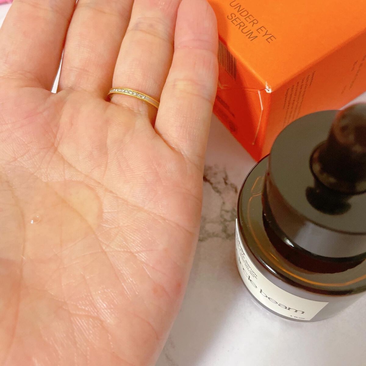サークルビーム - Under Eye Serum/elloher/美容液を使ったクチコミ（3枚目）