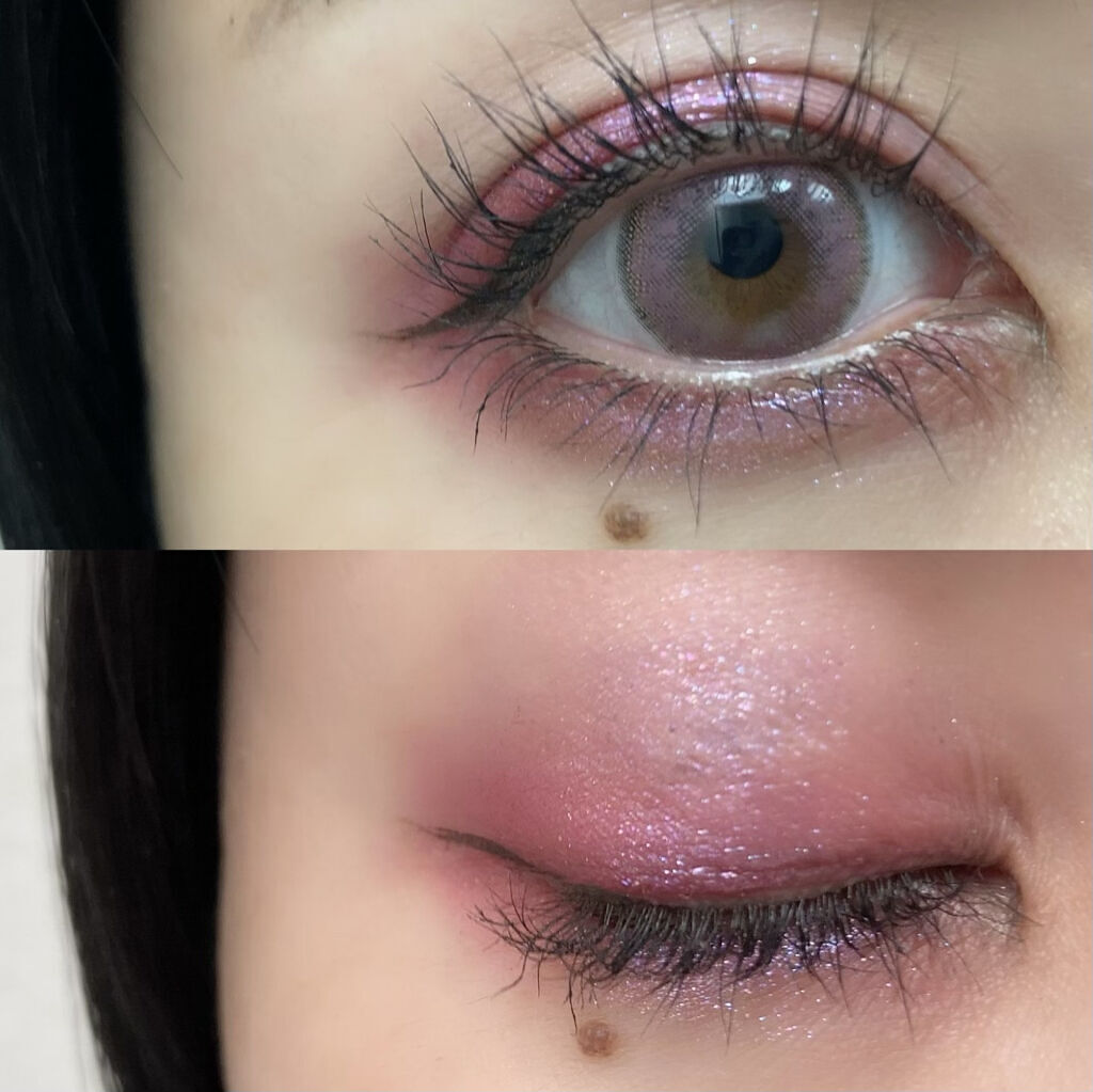 ドリームランドアイシャドウ ( 4シェード ) #03 パープル/ZEESEA/アイシャドウパレットを使ったクチコミ（2枚目）