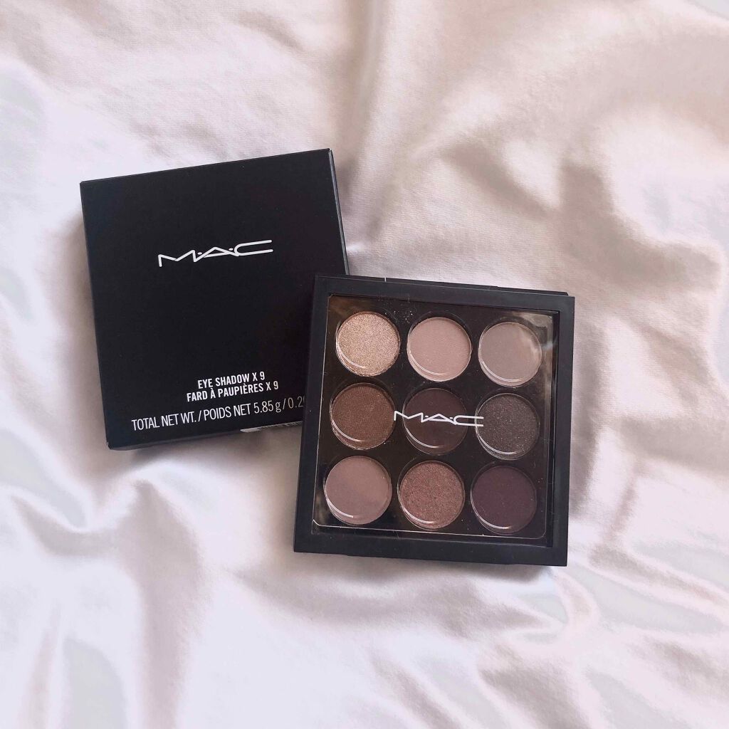 スモール アイシャドウ×9 ローズ タイムズ ナイン/M・A・C/アイシャドウパレットを使ったクチコミ（1枚目）