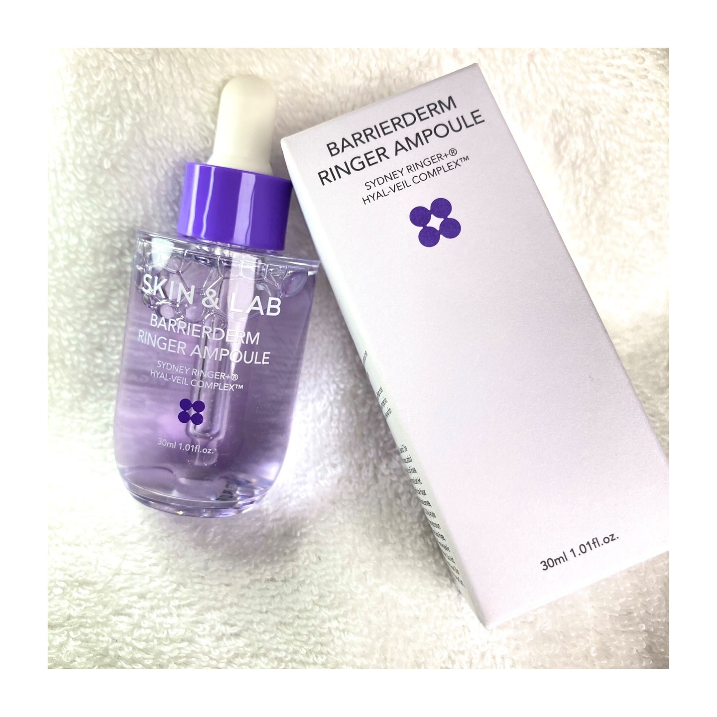 バリアダームリンガーアンプル/SKIN&LAB/美容液を使ったクチコミ（1枚目）