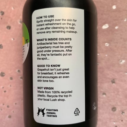 ティーツリーウォーター/ラッシュ/ミスト状化粧水を使ったクチコミ(2枚目)