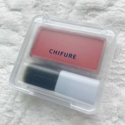 チーク カラー(ブラシ付)/ちふれ/パウダーチークを使ったクチコミ(1枚目)