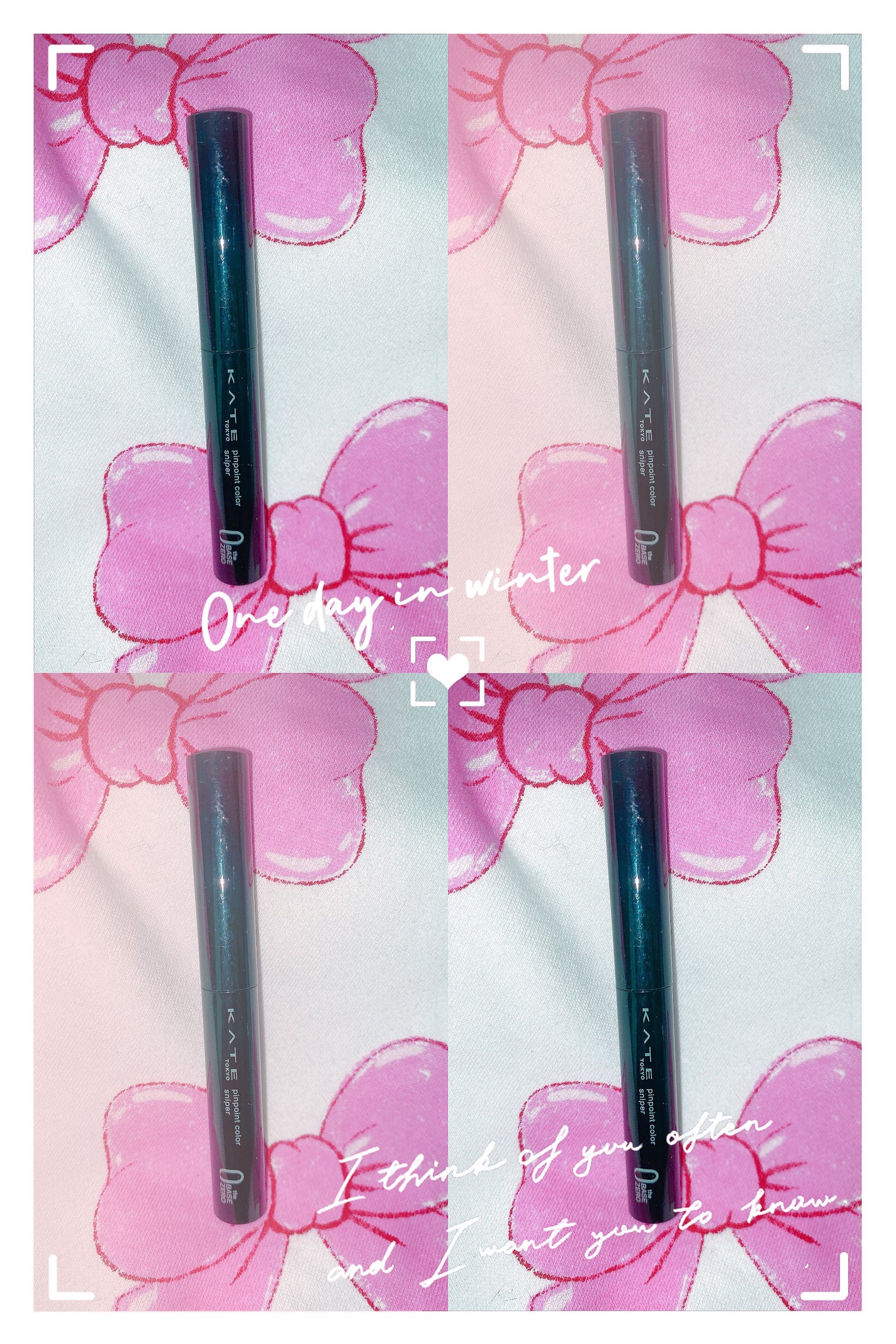 ピンポイントカラースナイパー/KATE/スティックコンシーラーを使ったクチコミ(1枚目)