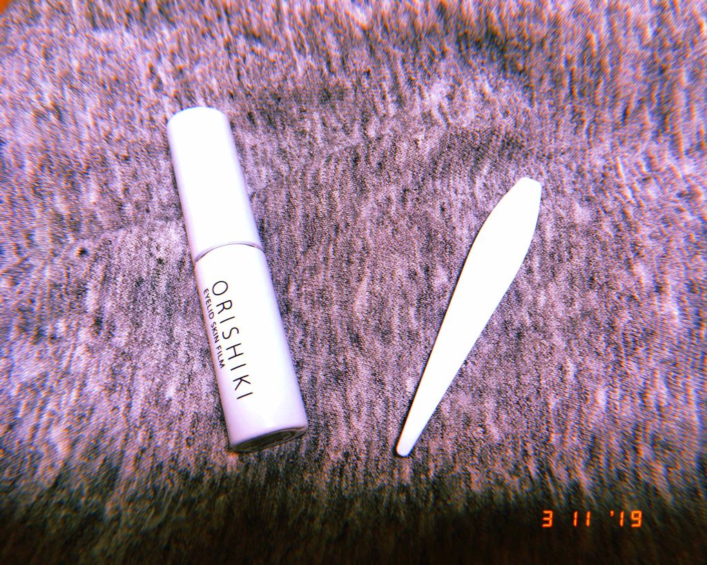 【旧品】オリシキ アイリッドスキンフィルム/D-UP/二重まぶた用アイテムを使ったクチコミ(1枚目)