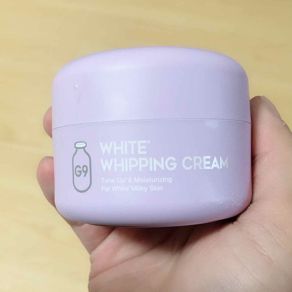WHITE WHIPPING CREAM(ウユクリーム)/G9SKIN/化粧下地を使ったクチコミ(1枚目)