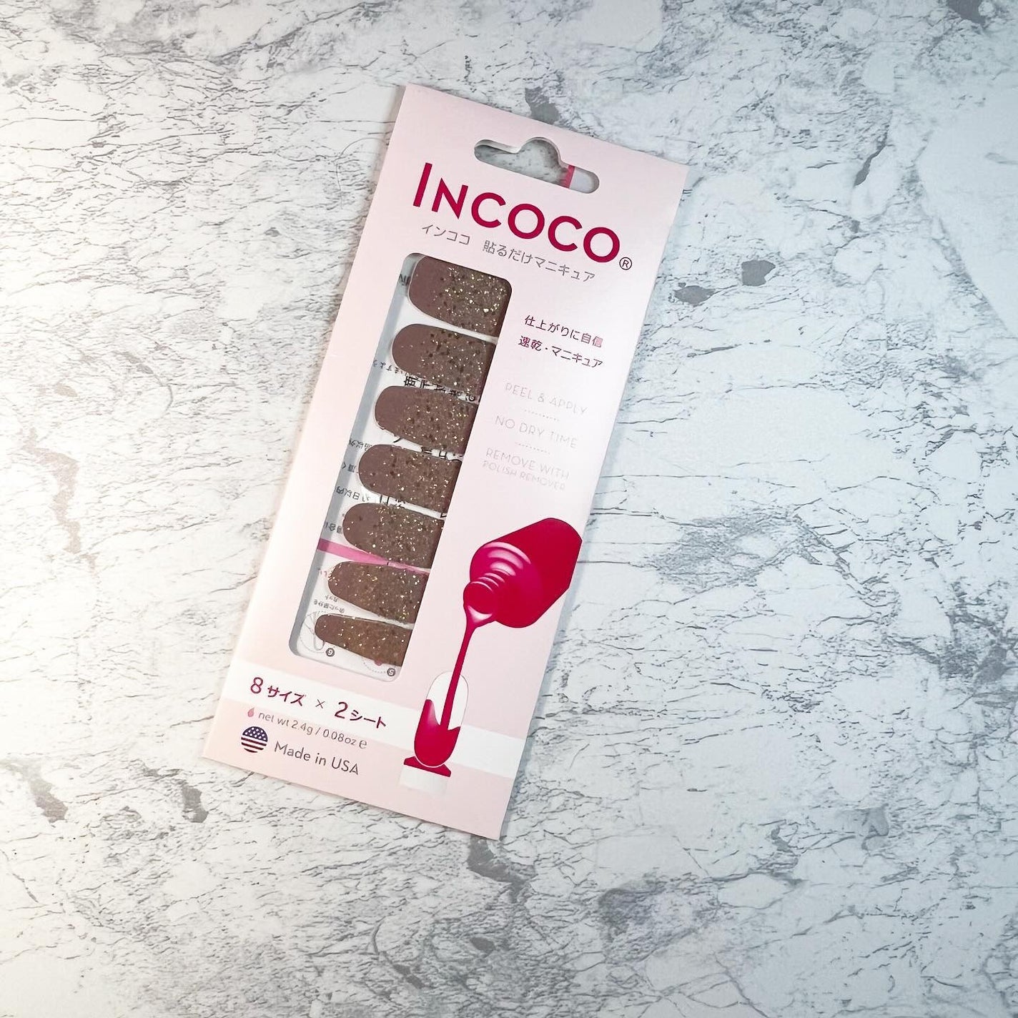 INCOCO インココ マニキュアシート/インココ/ネイルシールを使ったクチコミ(2枚目)