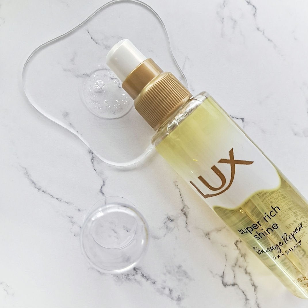 スーパーリッチシャイン ダメージリペア とろとろ補修ヘアオイル/LUX/ヘアオイルを使ったクチコミ(2枚目)