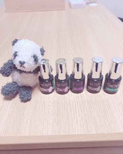 ジェルネイル(ライト対応)/セリア/ジェルネイルを使ったクチコミ(2枚目)