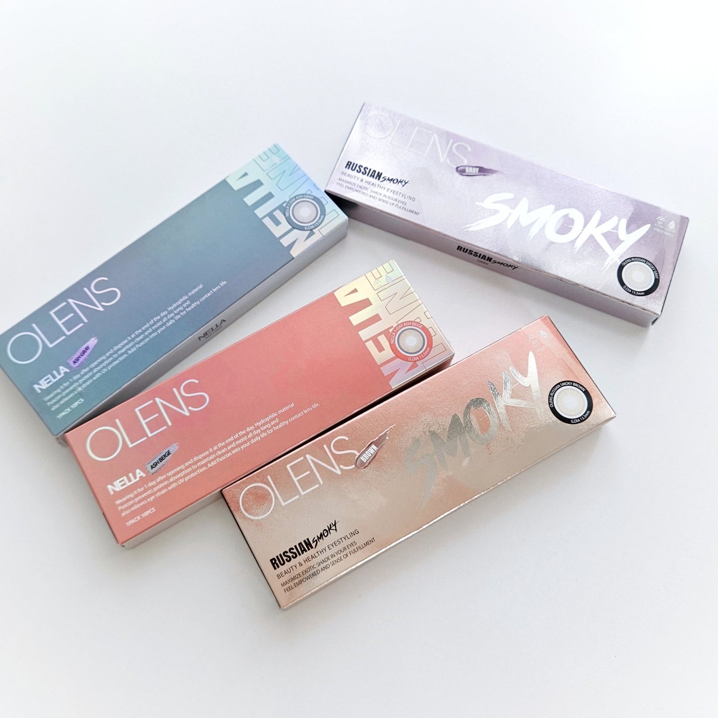 ロシアンスモーキー/OLENS/カラーコンタクトレンズを使ったクチコミ(10枚目)