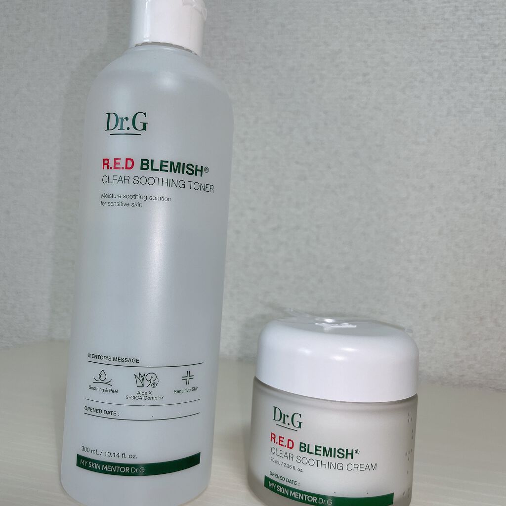 レッドB・Cスムージングクリーム/Dr.G/フェイスクリームを使ったクチコミ(6枚目)