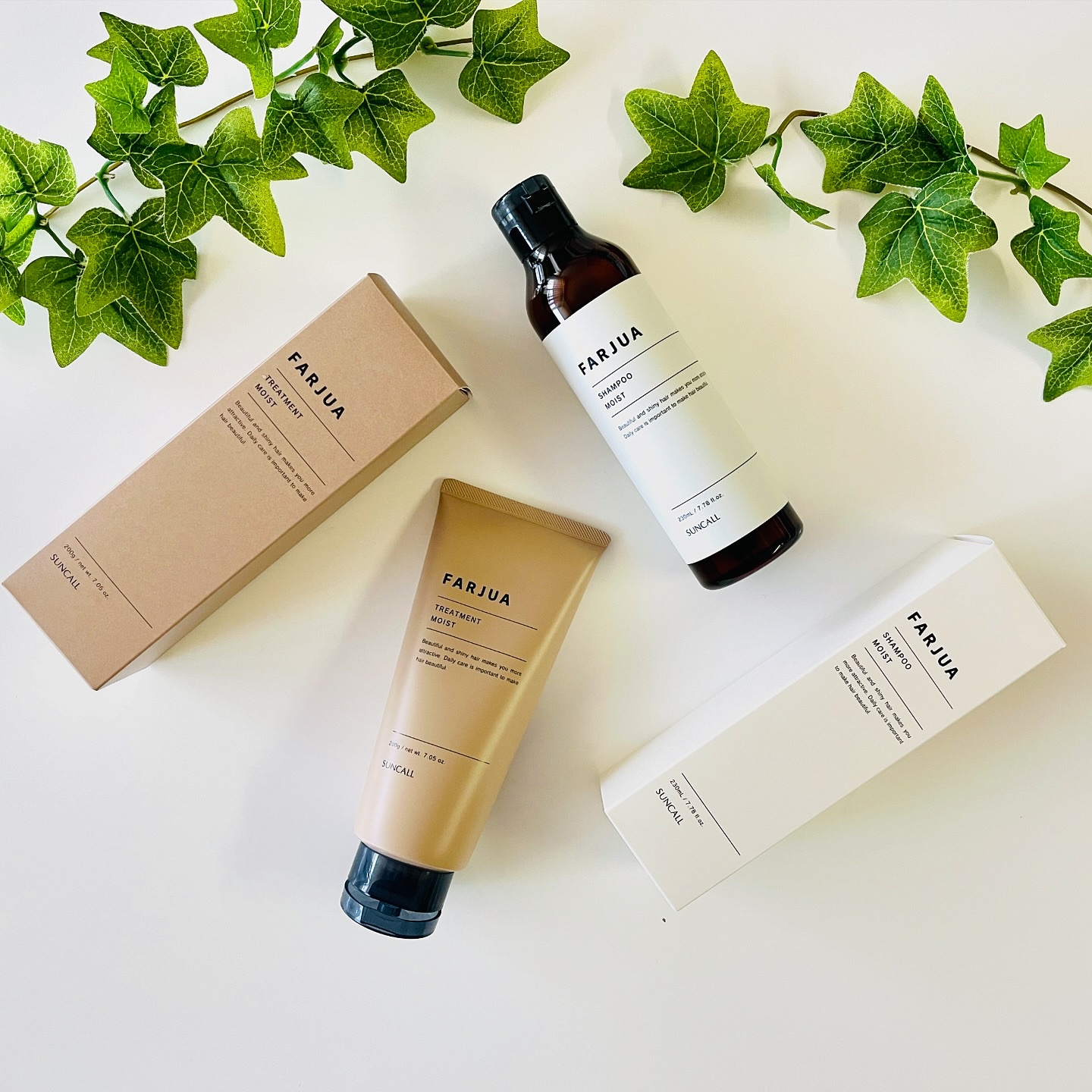 ファルジュアトリートメントモイスト/サンコール/洗い流すヘアトリートメントを使ったクチコミ（1枚目）