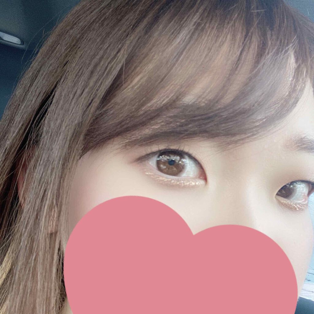 グリッターライナー/b idol/グリッターを使ったクチコミ（3枚目）