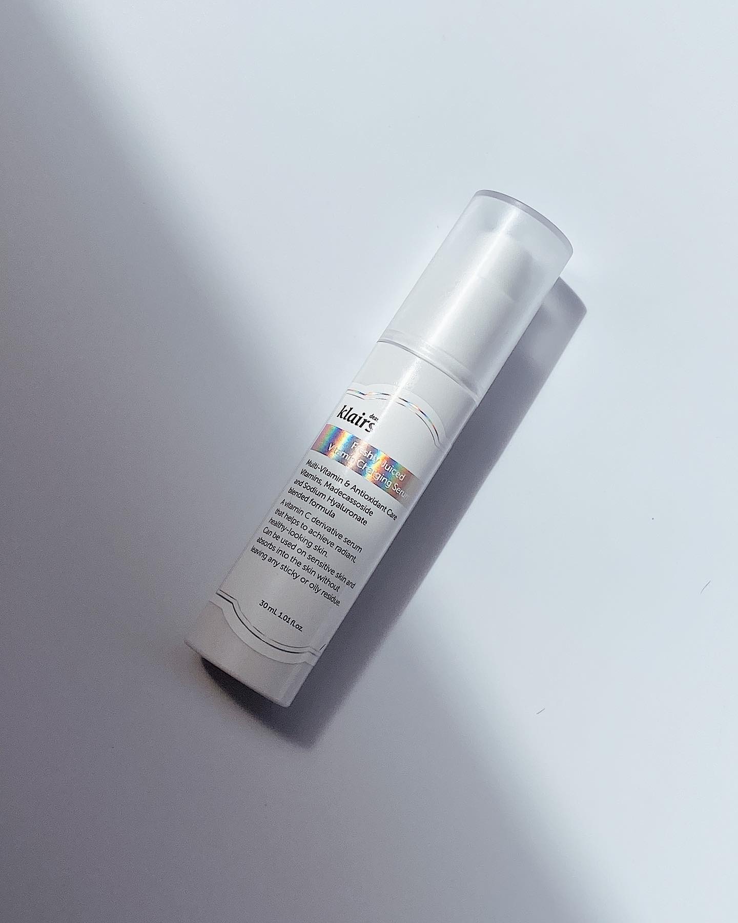 フレッシュリージュースドビタミンチャージングセラム(30ml)/Klairs/美容液を使ったクチコミ（1枚目）