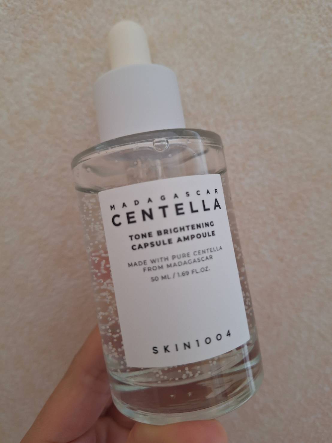 トーンブライトニング カプセルアンプル/SKIN1004/美容液を使ったクチコミ（1枚目）