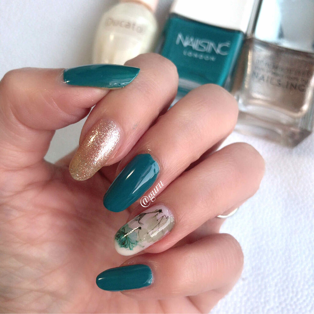Nail Polish Nails Inc を使った口コミ ブルーグリーンがお気に入り 使用したネ By グル 混合肌 Lips