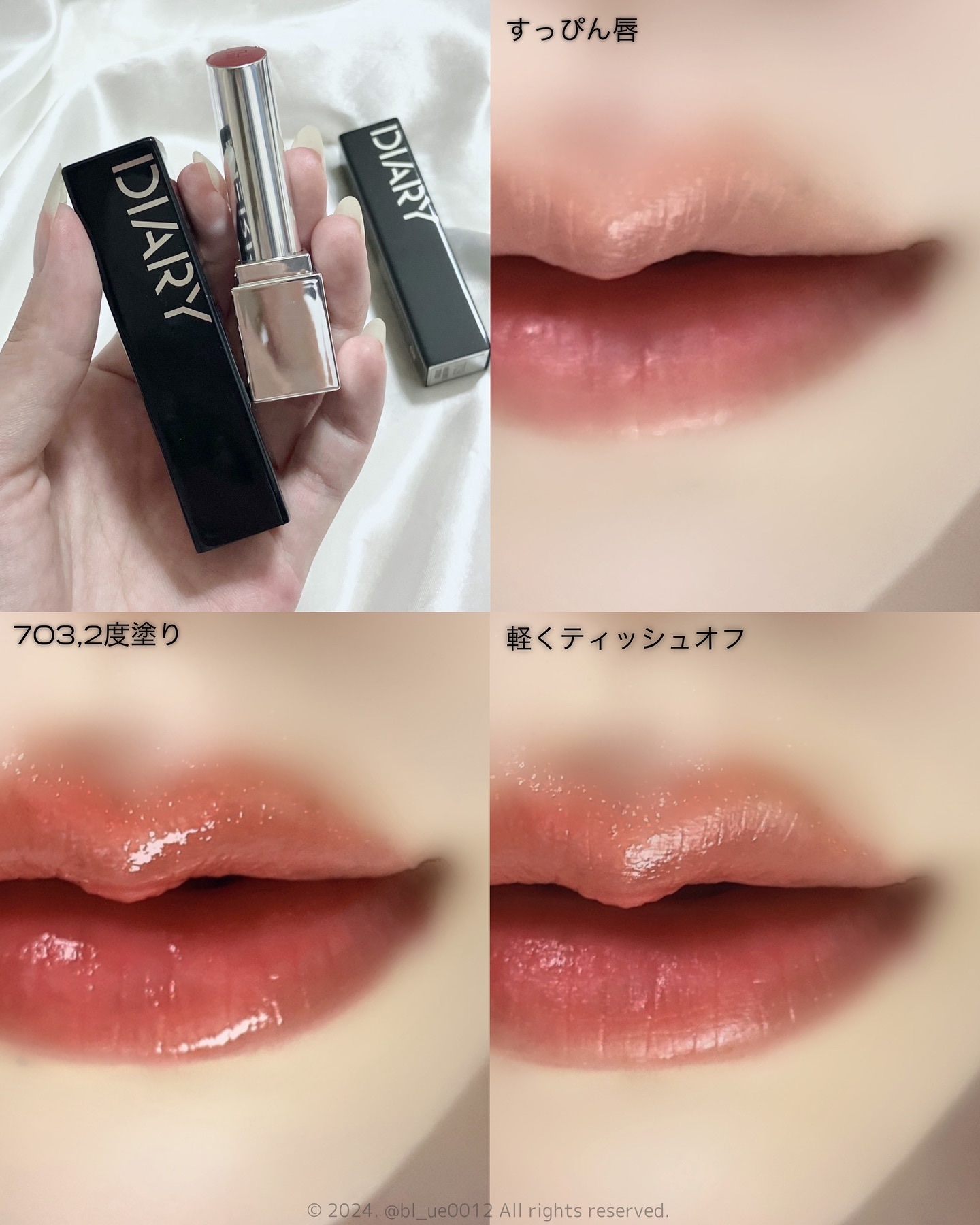 パーフェクトダイアリー バイオリップエッセンス リップスティック　全色セット 2024年秋新作口紅バイオリップ エッセンス リップスティック