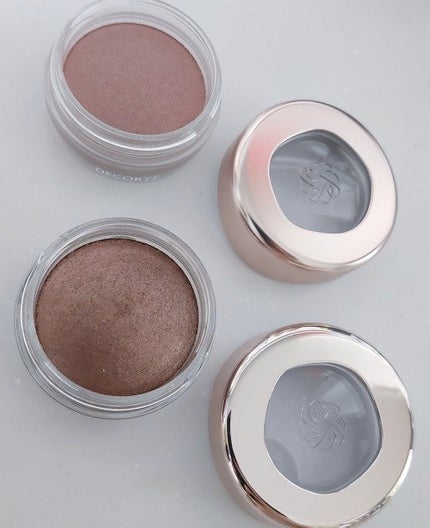 アイグロウジェム スキンシャドウ 22M sakura mousse/DECORTÉ/ジェル・クリームアイシャドウを使ったクチコミ(2枚目)