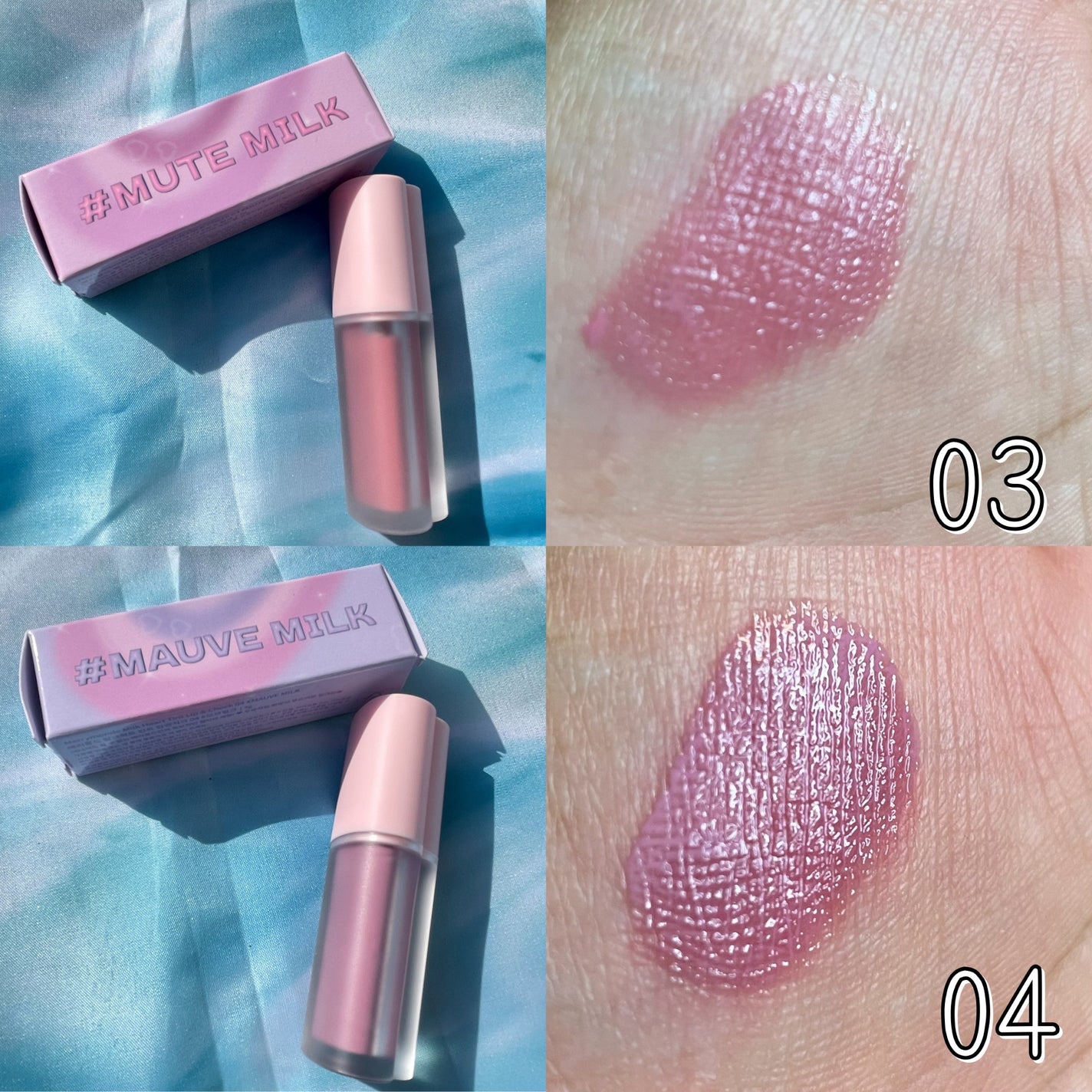 ミルクハートティントリップアンドチーク/Merrymonde/リップティントを使ったクチコミ(5枚目)