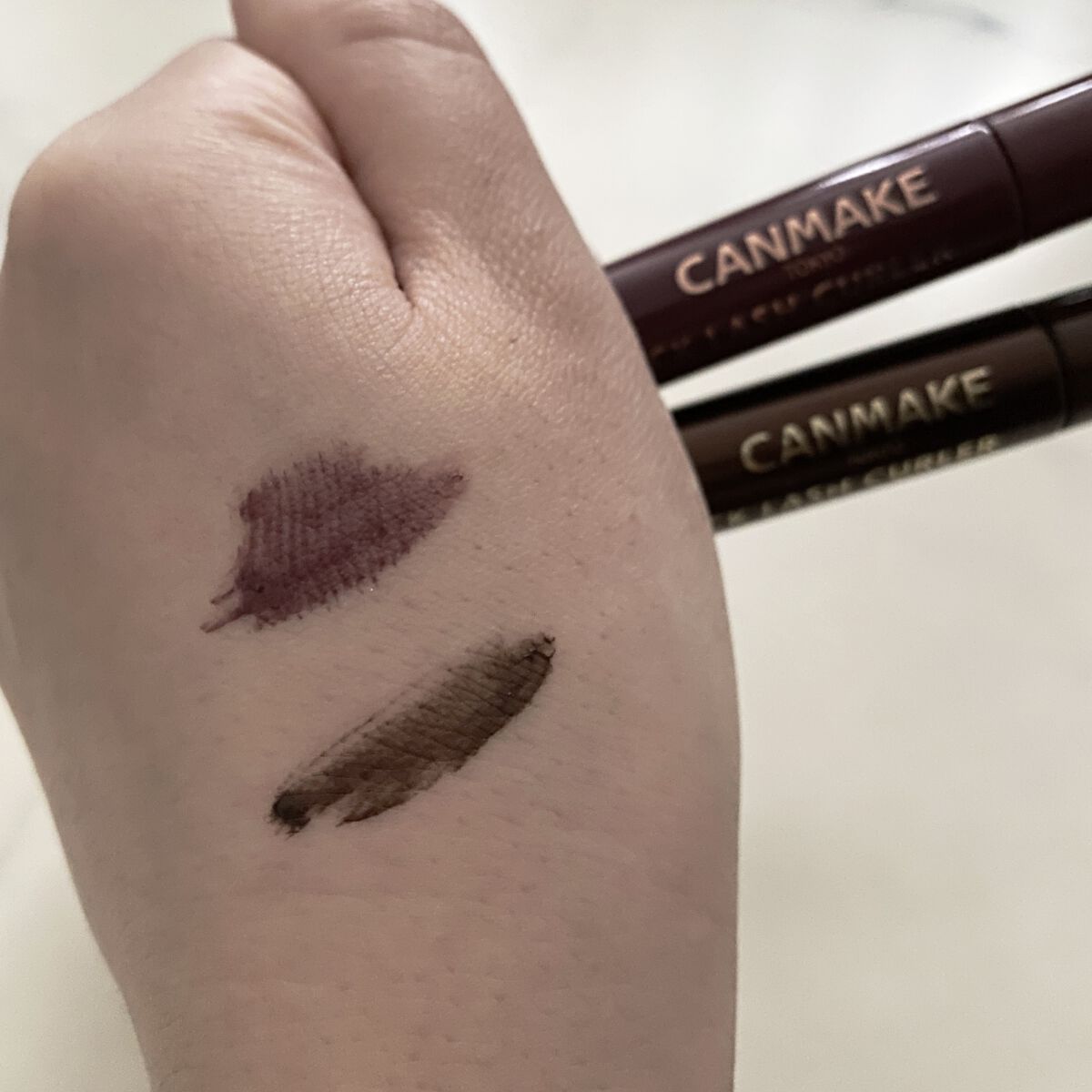 クイックラッシュカーラー/キャンメイク/マスカラ下地を使ったクチコミ（3枚目）