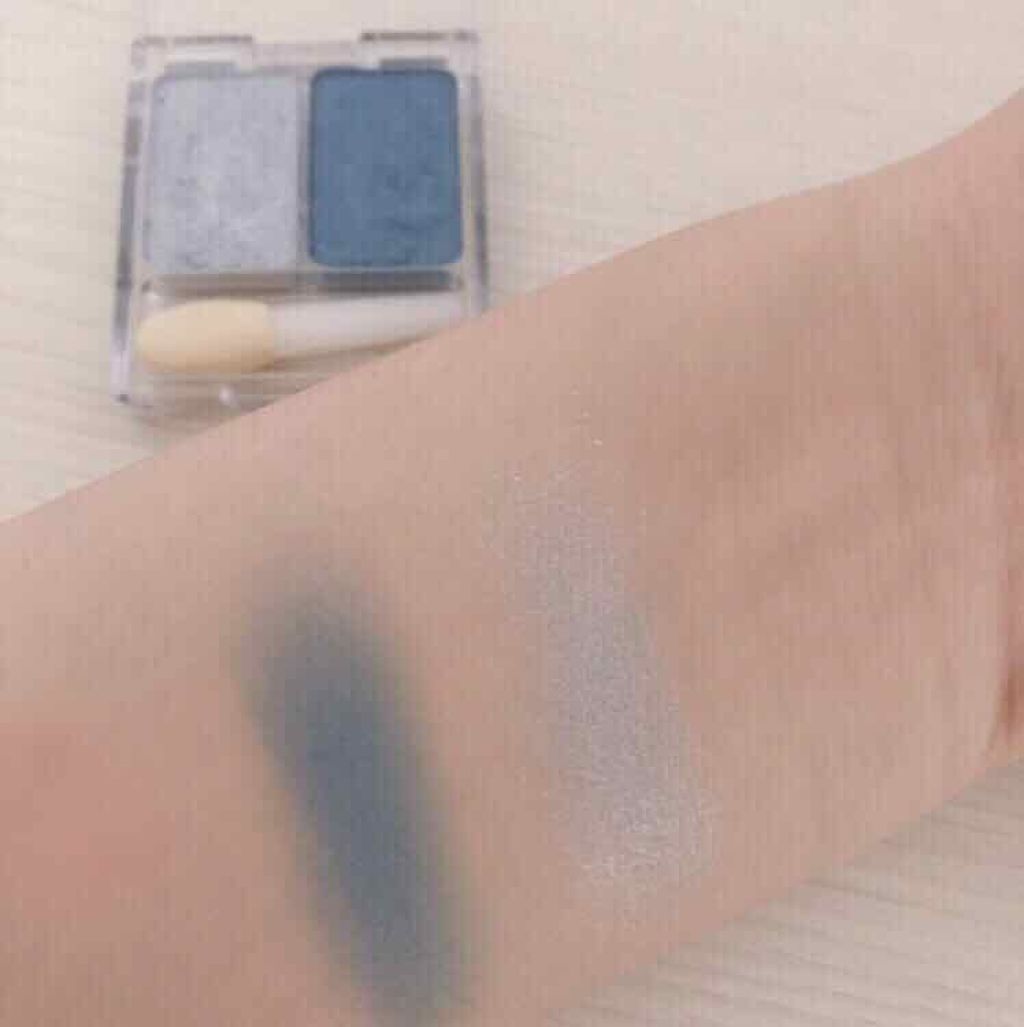 ツーカラー アイシャドウ ラメシリーズ/CEZANNE/アイシャドウパレットを使ったクチコミ（2枚目）