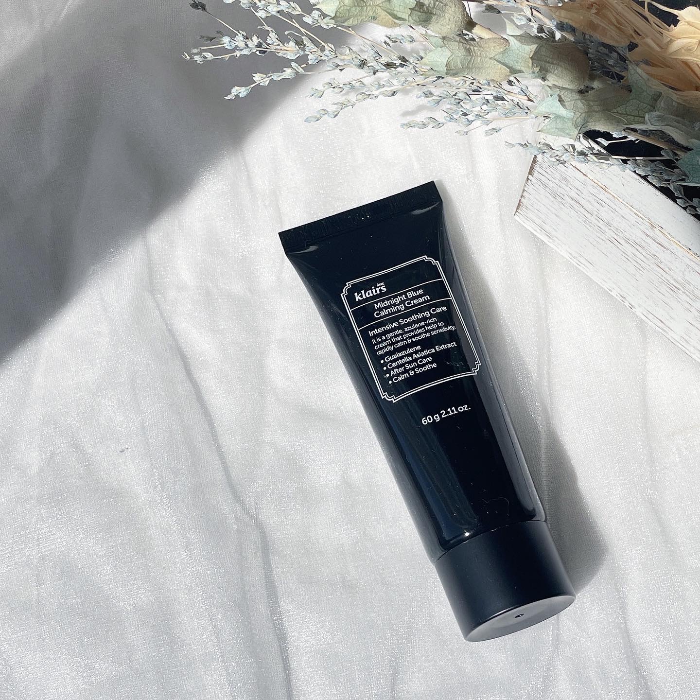 ミッドナイトブルーカーミングクリーム/Klairs/フェイスクリームを使ったクチコミ（1枚目）