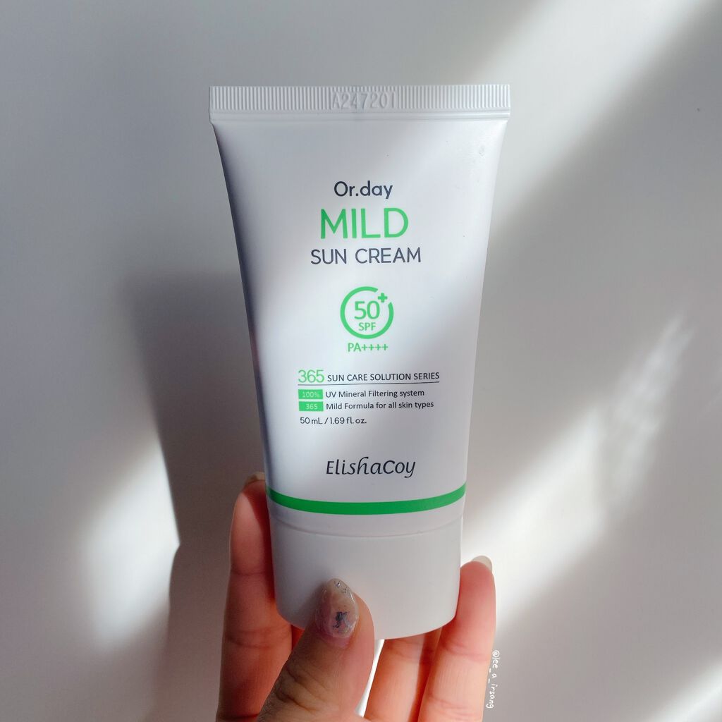 Or.day マイルドサンクリーム/Elishacoy/日焼け止めクリームを使ったクチコミ（2枚目）