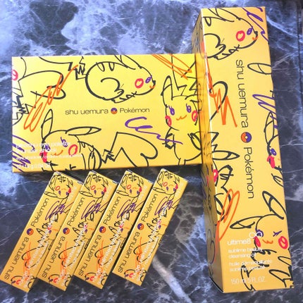ルージュ アンリミテッド アンプリファイド<2019年クリスマスコフレ限定>/shu uemura/口紅を使ったクチコミ(1枚目)