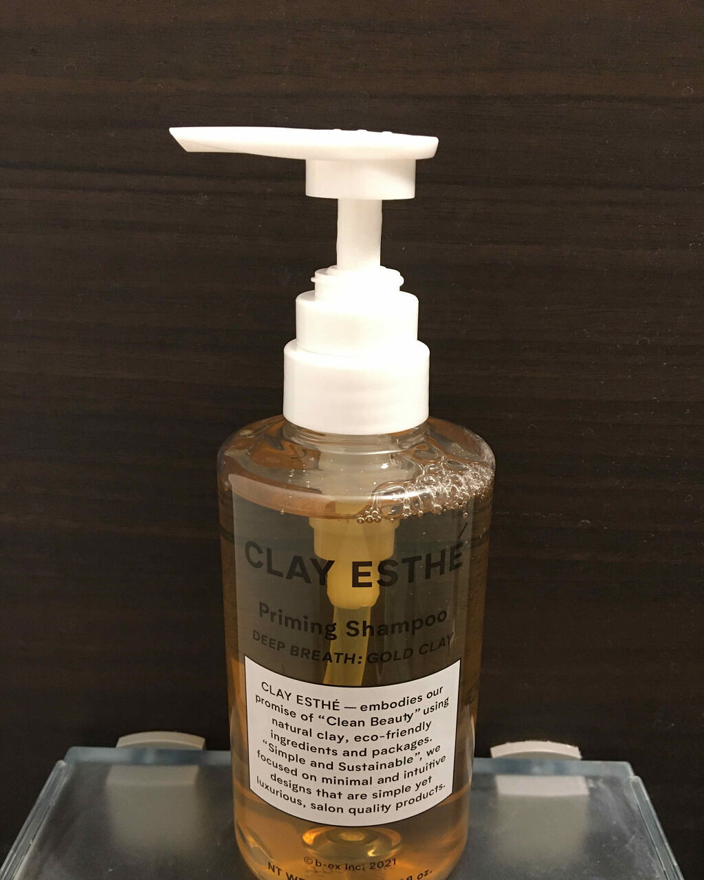 プライミングシャンプー/フォーティファイングヘアマスク ゴールドクレイ/クレイエステ/サロンシャンプーを使ったクチコミ（1枚目）