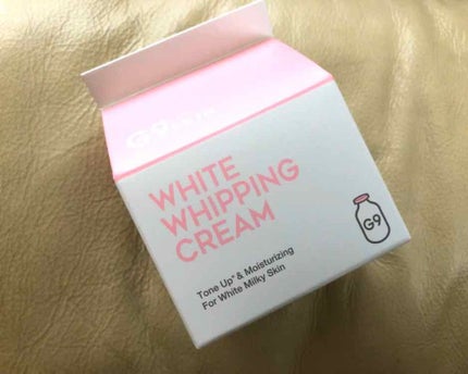WHITE WHIPPING CREAM(ウユクリーム)/G9SKIN/化粧下地を使ったクチコミ(1枚目)