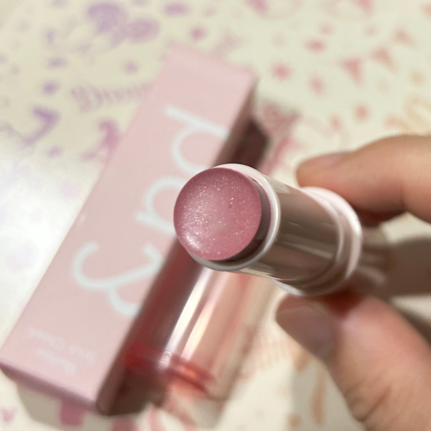 メロウスティックチーク /&nd by rom&nd/ジェル・クリームチークを使ったクチコミ(1枚目)