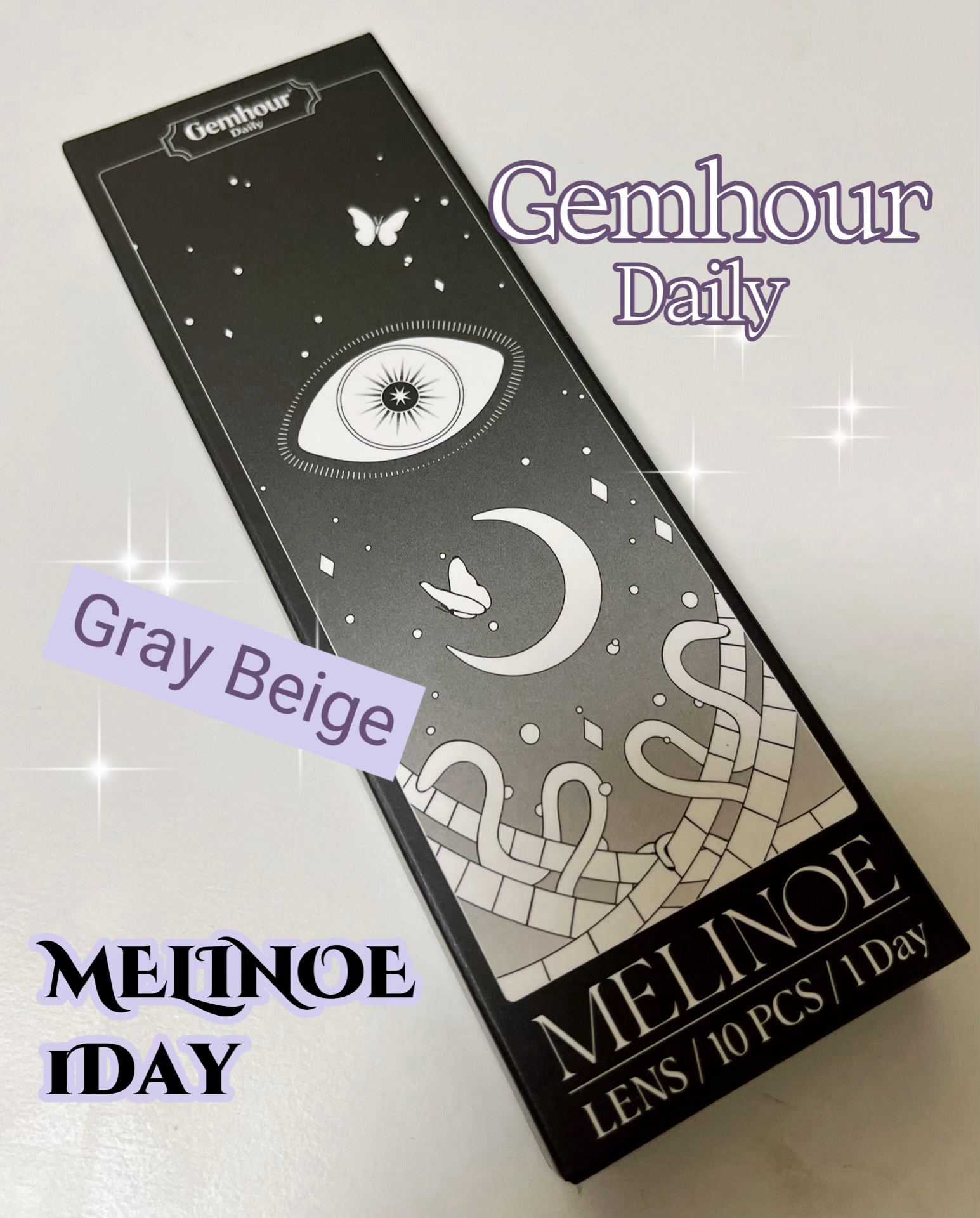 Melinoe 1Day/Gemhour lens/ワンデー（１DAY）カラコンを使ったクチコミ（1枚目）