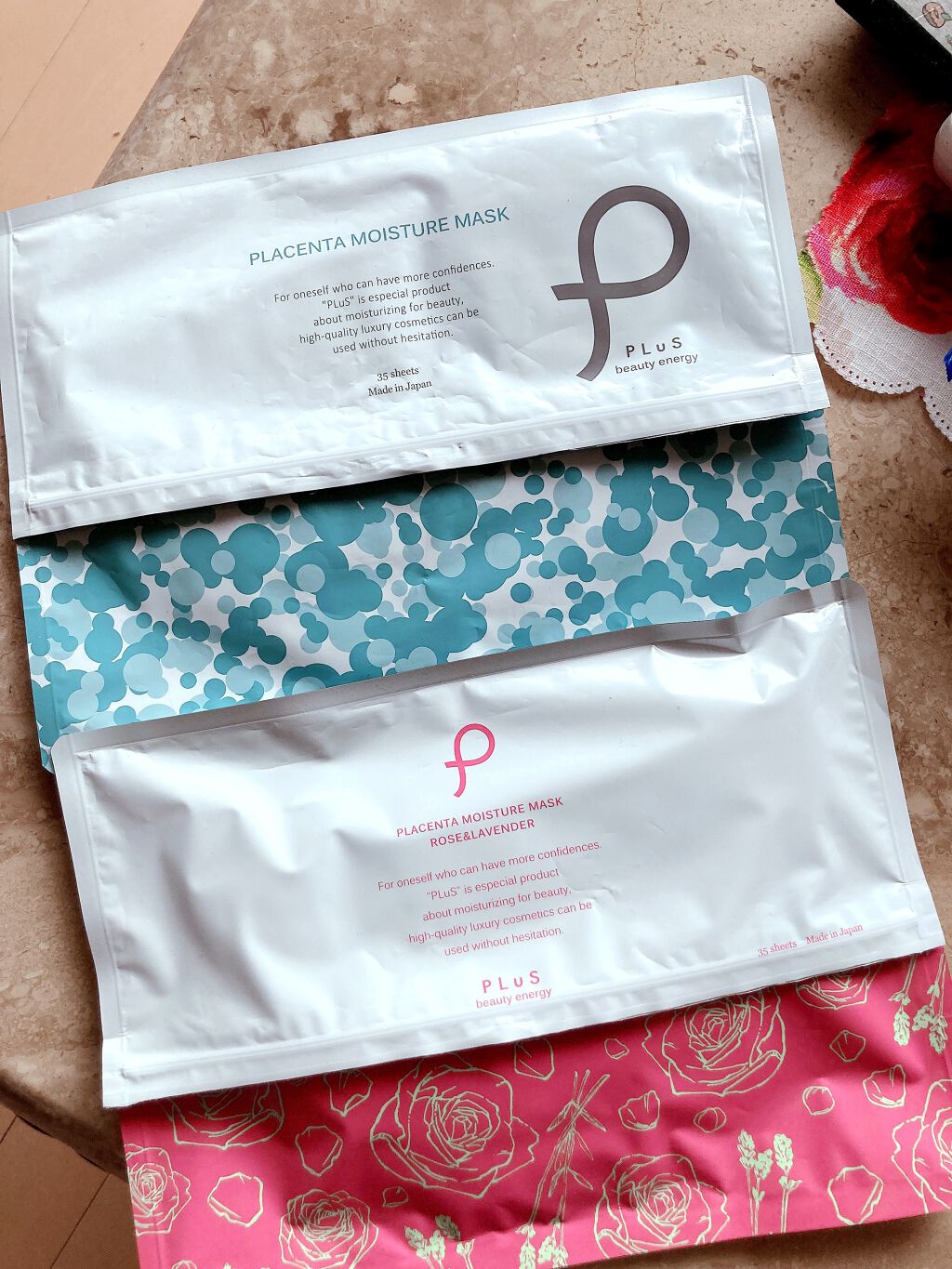 プラセンタモイスチュアマスク/PLuS/シートマスク・パックを使ったクチコミ(3枚目)