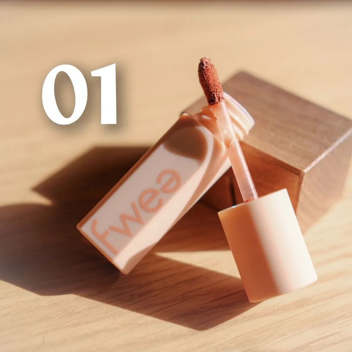 フィーティントスエード/fwee/リップティントを使ったクチコミ(3枚目)