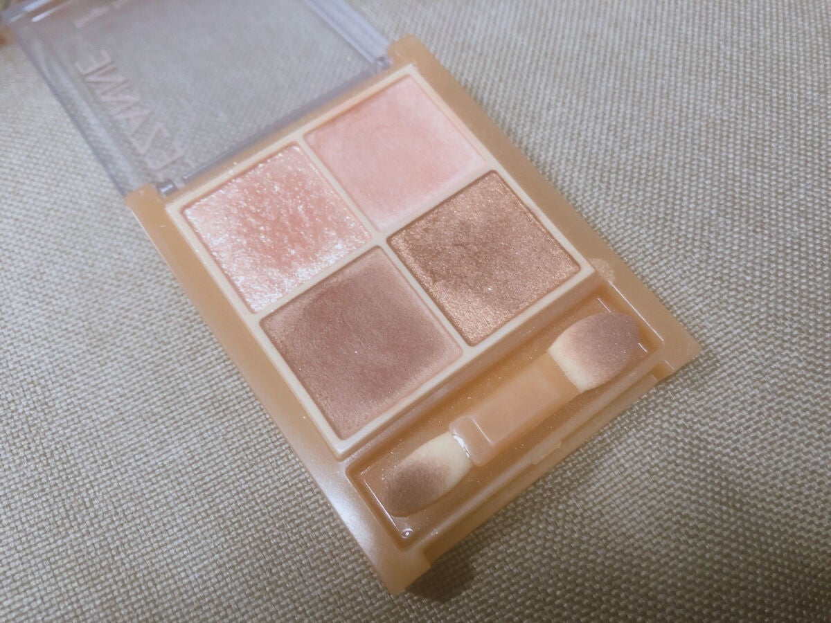 ベージュトーンアイシャドウ/CEZANNE/アイシャドウパレットを使ったクチコミ(2枚目)