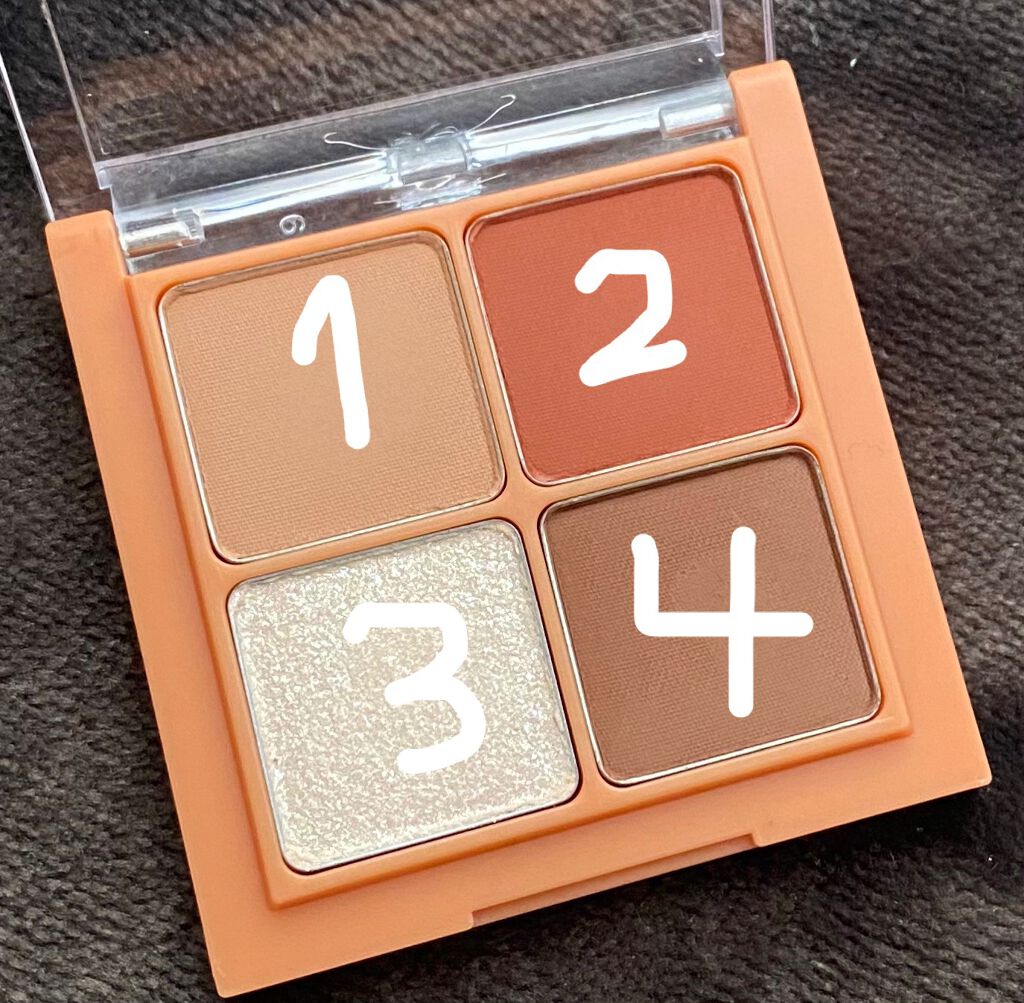 ベターザンアイズ ミュージックシリーズ/rom&nd/アイシャドウパレットを使ったクチコミ(2枚目)