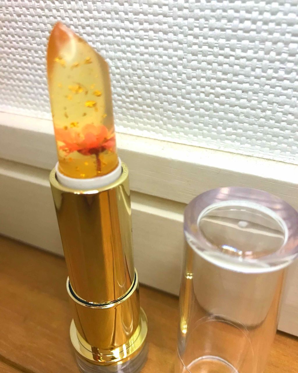 フラワーティントリップN オイルイン/Kailijumei/リップティントを使ったクチコミ（3枚目）