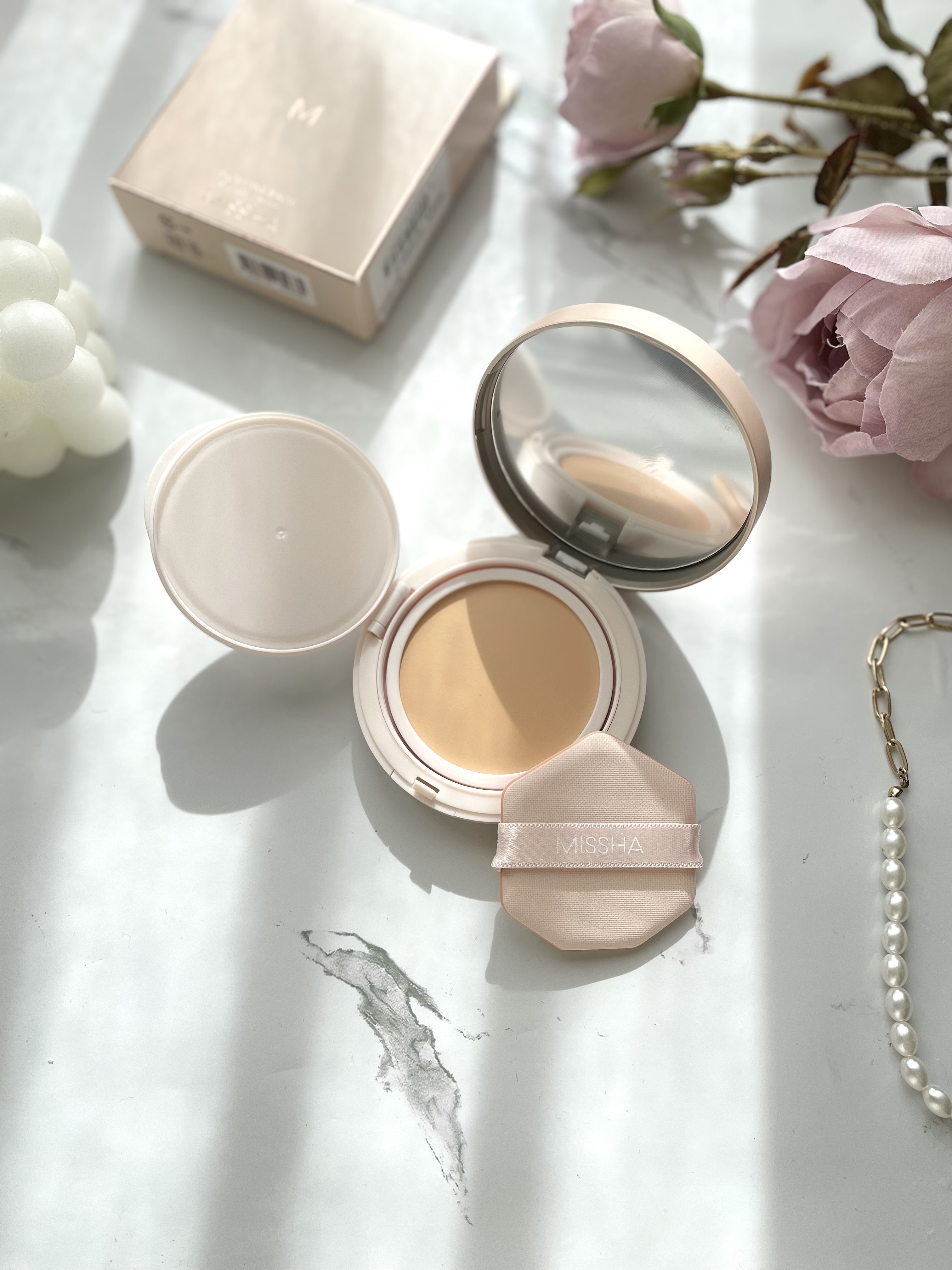 ミシャ M スキンフェイクバーム NO.23 ナチュラルベージュ/MISSHA/クリーム・エマルジョンファンデーションを使ったクチコミ（1枚目）