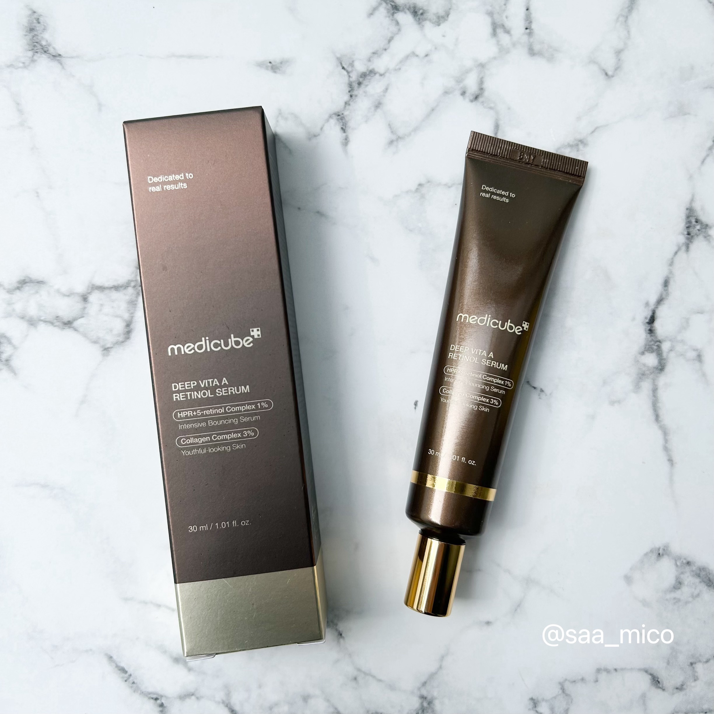 ディープビタAレチノールセラム/MEDICUBE/美容液を使ったクチコミ（2枚目）