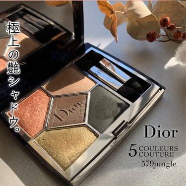 【旧】サンク クルール クチュール 579 ジャングル/Dior/アイシャドウパレットを使ったクチコミ（1枚目）