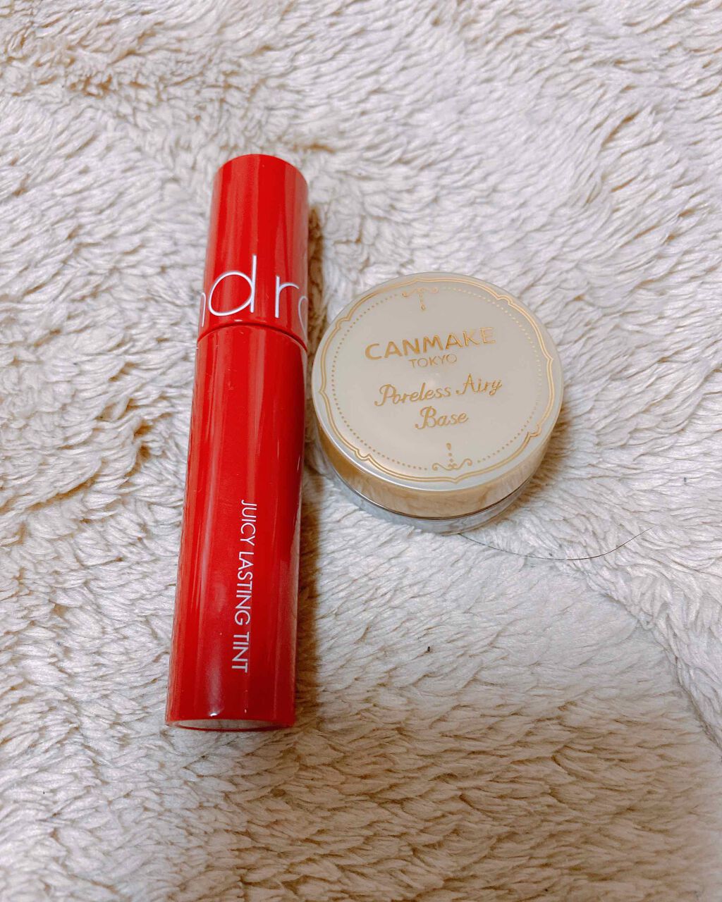 ジューシーラスティングティント/rom&nd/リップティントを使ったクチコミ（1枚目）