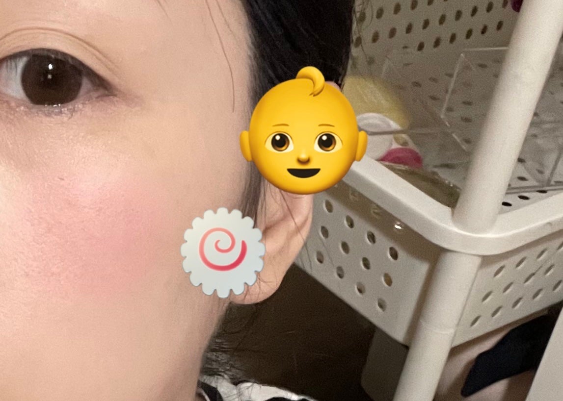 クリームチーク/キャンメイク/ジェル・クリームチークを使ったクチコミ(2枚目)