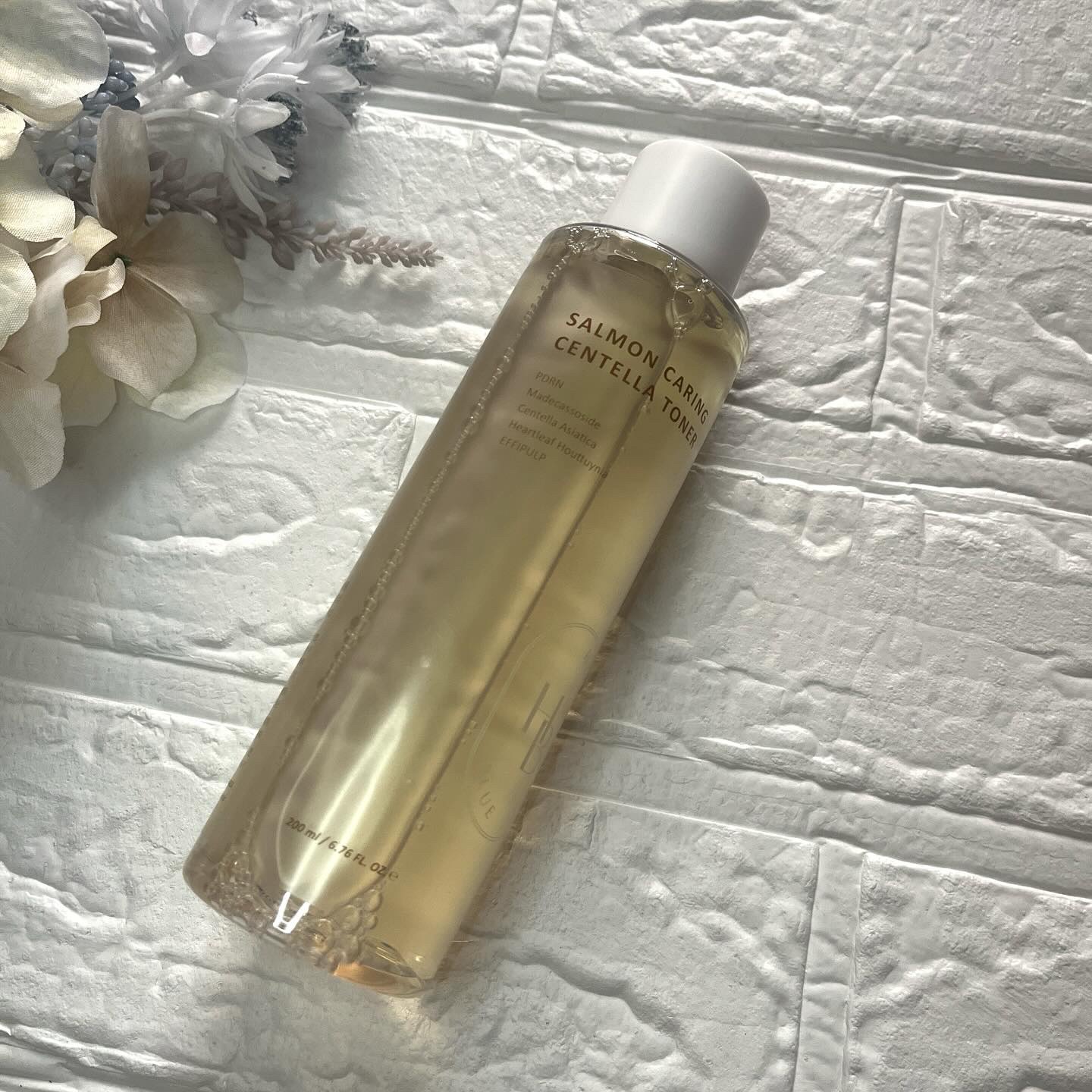 サーモンケアリングセンテラトナー/Heve Blue/化粧水を使ったクチコミ（2枚目）