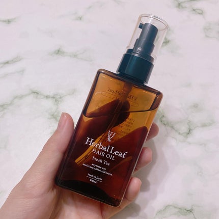 オーガニックヘアオイル フレッシュティーの香り/ハーバルリーフ/ヘアオイルを使ったクチコミ(4枚目)