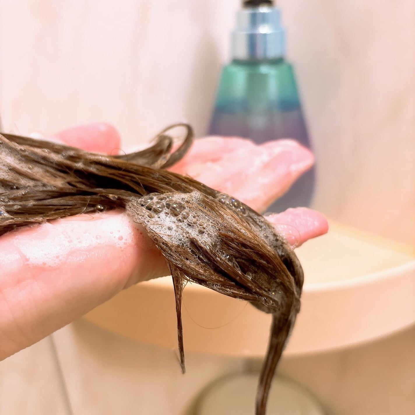 ヒリツ バランスリペアシャンプー/ヘアトリートメント オーロラ/hiritu/市販シャンプーを使ったクチコミ(4枚目)